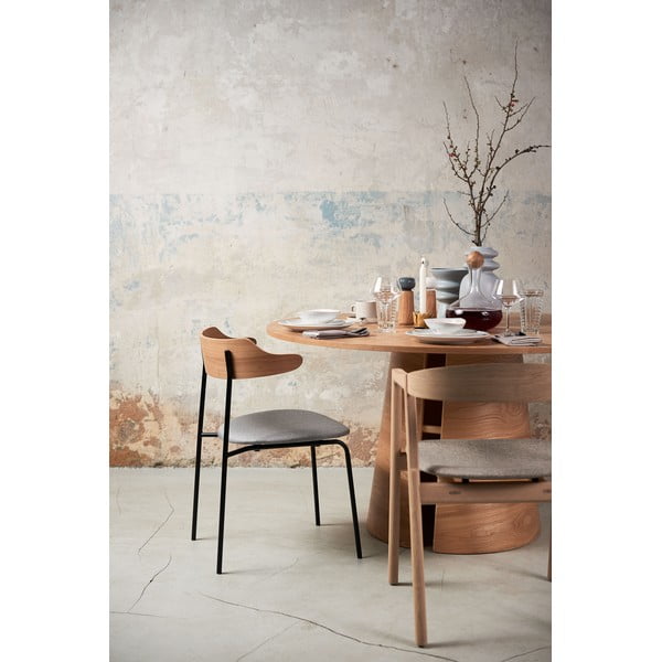 Mėlynai pilka keraminė vaza Kähler Design Kontur, 29 cm aukščio-image-2