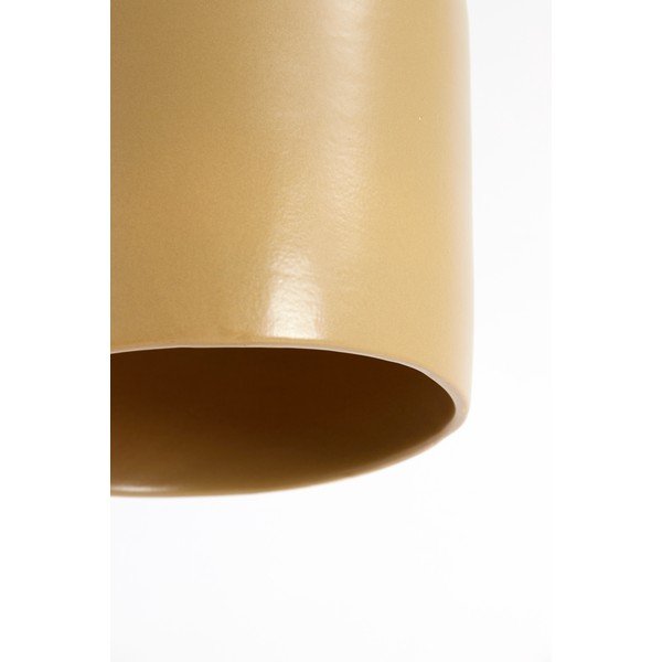 Rudas lubinis šviestuvas su keraminiu gaubtu ø 18 cm Dena - Light & Living-image-4