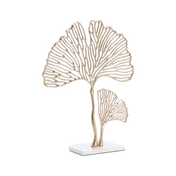 Iš metalo statulėlė (aukštis 48 cm) Leaf – Light & Living-image-2