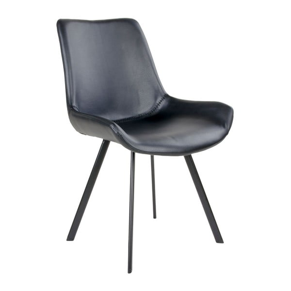 Valgomojo kėdės juodos spalvos 2 vnt. Memphis – House Nordic