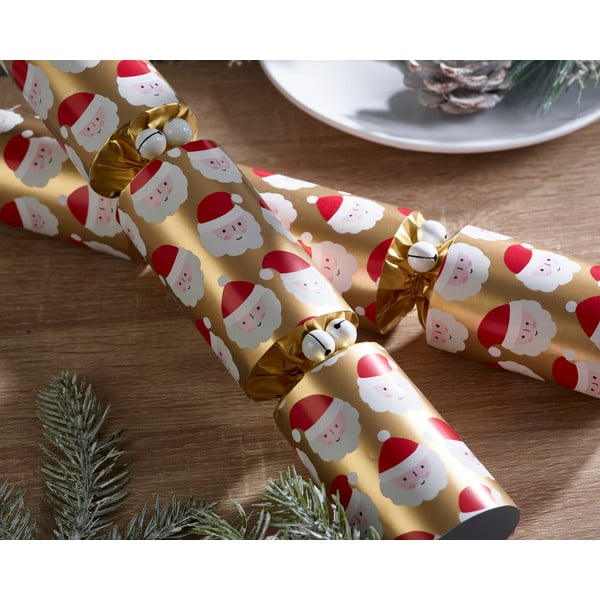 Kalėdiniai krekeriai 6 vnt. Racing Santa – Robin Reed-image-1