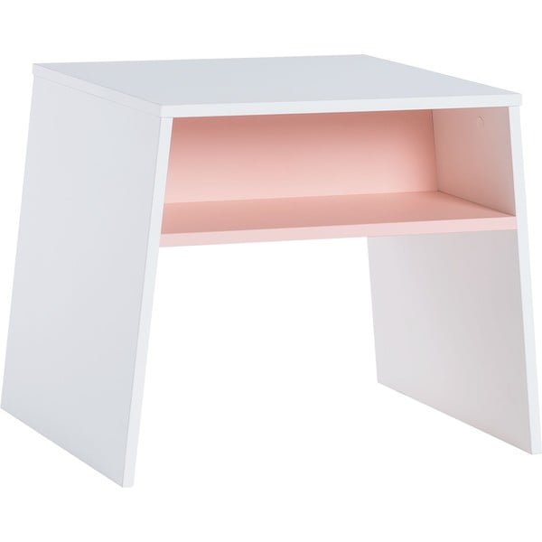 Baltos ir rožinės spalvos vaikiškas stalas "Vox Tuli