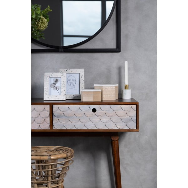 Rėmas iš medžio kreminės spalvos 19x24 cm Mimo – Premier Housewares-image-1