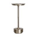 Sidabrinės spalvos stalinis šviestuvas LED (aukštis 28,5 cm) Lyneham – House Nordic
