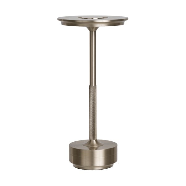 Sidabrinės spalvos stalinis šviestuvas LED (aukštis 28,5 cm) Lyneham – House Nordic