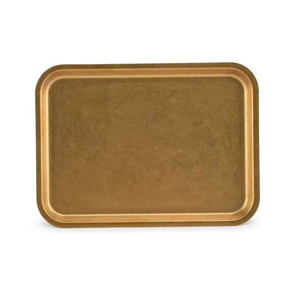 Iš nerūdijančio plieno padėklas serviravimo padėklas 16x22 cm Serve – BonBistro-image-3