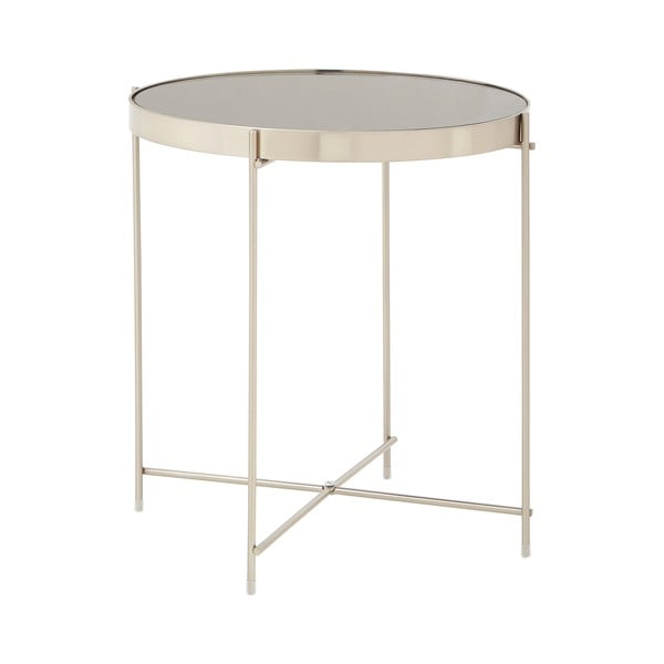 Šoninis stalas iš metalo apvalios formos ø 43 cm Allure  – Premier Housewares