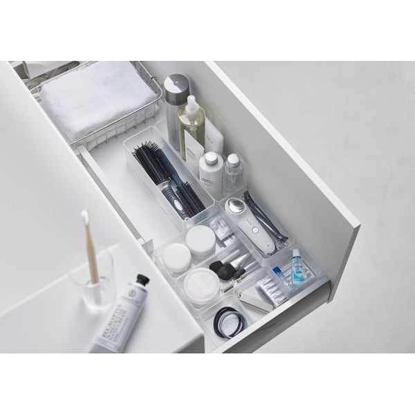 Iš plastiko stalčių organizatoriai 2 vnt. Tower – YAMAZAKI-image-1