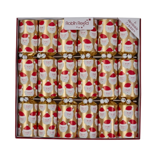 Kalėdiniai krekeriai 6 vnt. Racing Santa – Robin Reed