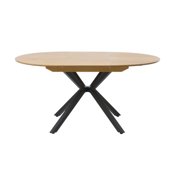 Apvalios formos prailginamas valgomojo stalas su papildomu stalviršiu ø 120 cm Cesura – Unique Furniture-image-1