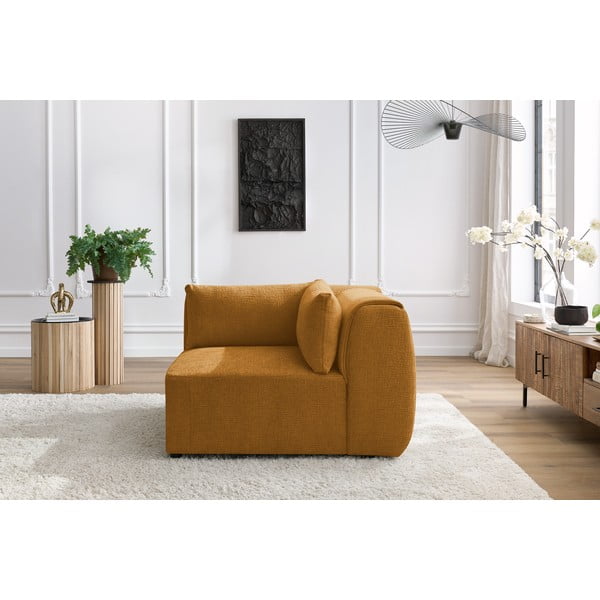 Modulinė sofa garstyčių spalvos Jeanne – Bobochic Paris-image-1