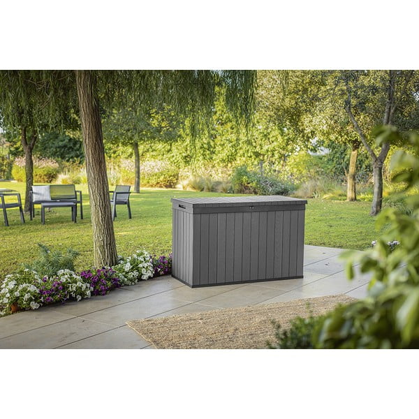 Sodo daiktadėžė pilkos spalvos Darwin – Keter-image-2