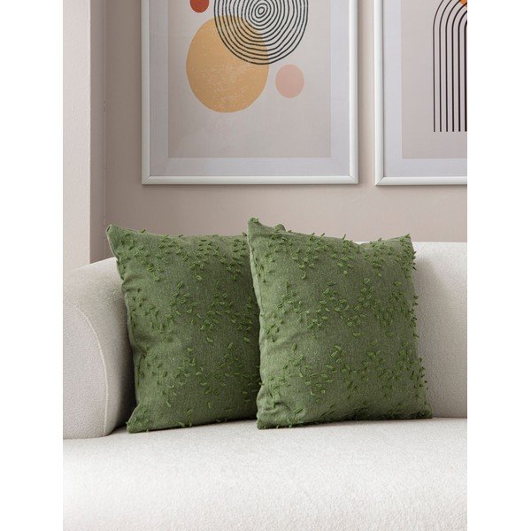 Dekoratyviniai pagalvių užvalkalai 2 vnt. 43x43 cm Tuffet – Mioli Decor-image-3