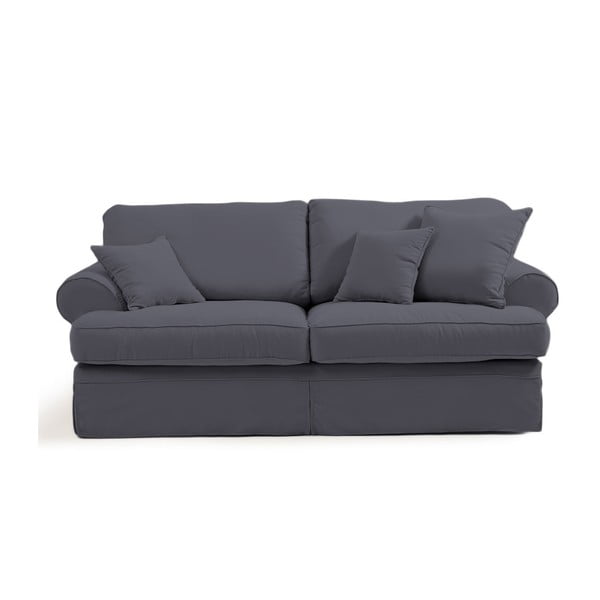 Antracito pilkos spalvos trijų vietų sofa "Max Winzer Hermine-image-3