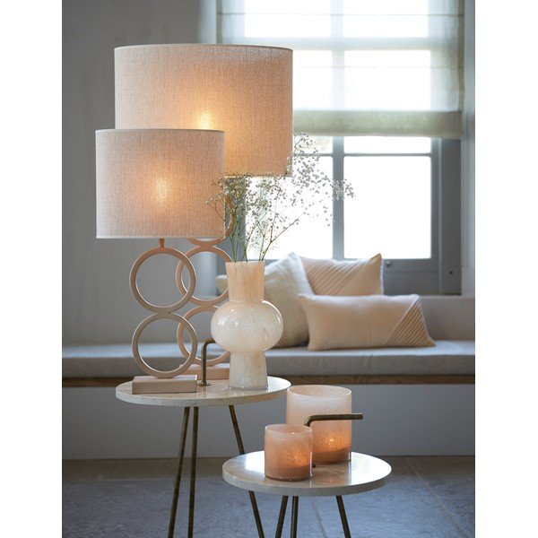 Stalinės lempos pagrindas smėlio spalvos 51 cm Stelios – Light & Living-image-1