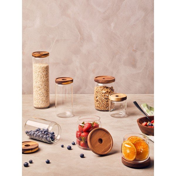 Iš stiklo maisto laikymo indas maistui Tromso – Premier Housewares-image-4