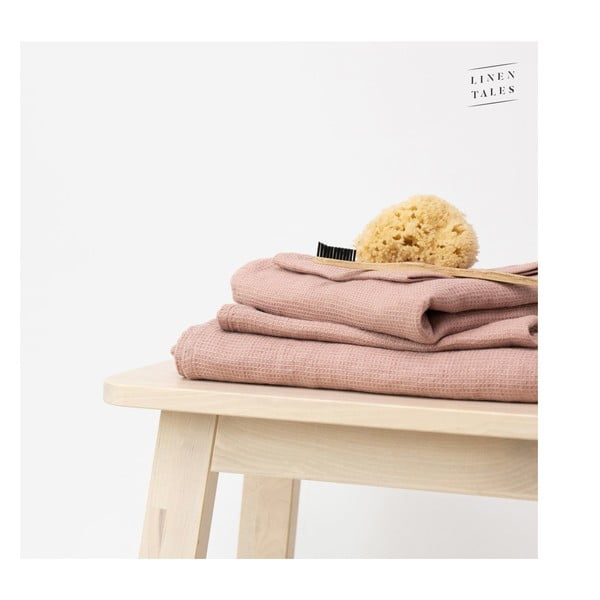 Rudas lininis rankšluostis 140x100 cm - Linen Tales-image-3