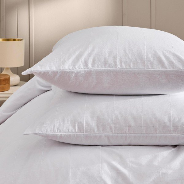 Baltos spalvos dvigulė/itin ilga patalynė 240x220 cm Linella – douceur d'intérieur-image-3