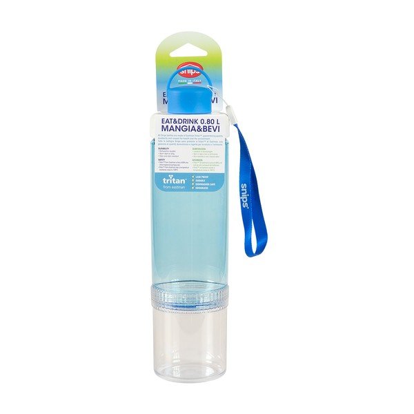 Mėlynas vandens butelis Snips Eat&Drink, 750 ml-image-1