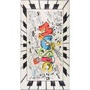 Skalbiamas vaikiškas kilimas 160x230 cm Musical – Vitaus