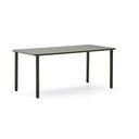 Iš plieno sodo valgomojo stalas 90x180 cm Brai – Kave Home