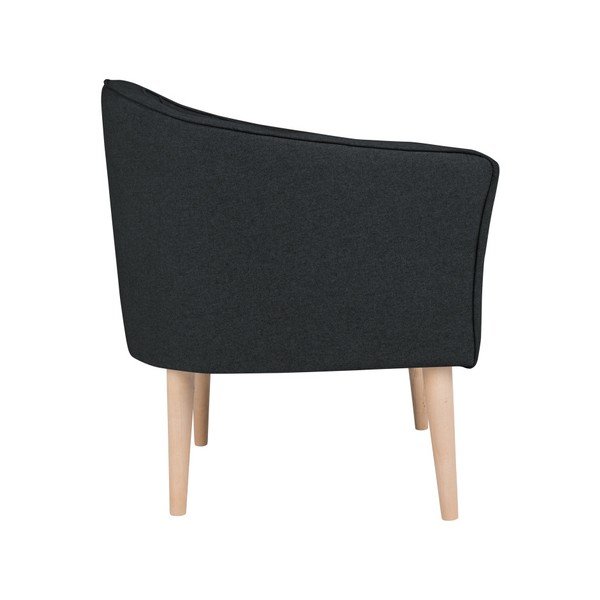 Juodas fotelis Kooko Home Piri-image-3