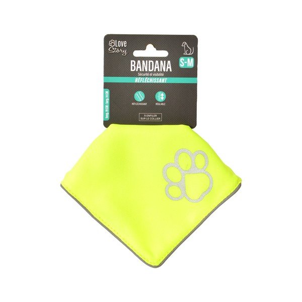 Šviesą atspindinti bandana – Love Story