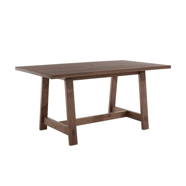 Iš pušies masyvo valgomojo stalas rudos spalvos 90x160 cm Derby – Støraa-image-1