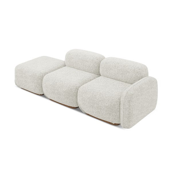 Kreminės spalvos modulinis gultas (su dešiniuoju kampu) Ailani – Makamii-image-3