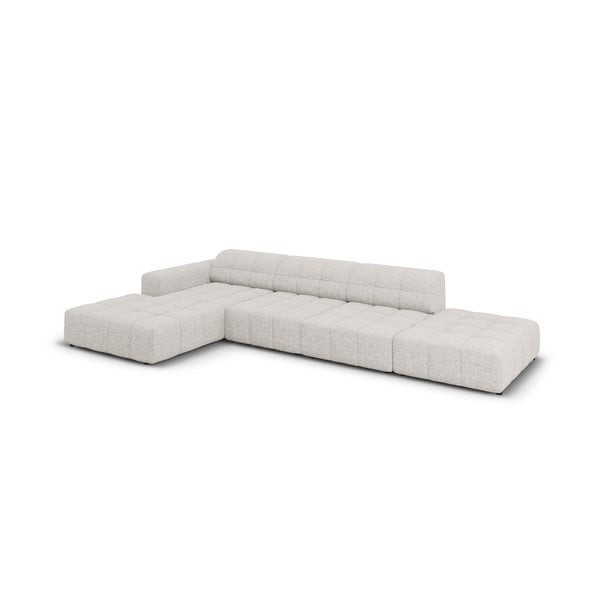 Kampinė sofa šviesiai pilkos spalvos (su kairiuoju kampu) Chicago – Cosmopolitan Design-image-4