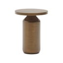 Šoninis stalas iš metalo apvalios formos ø 40,5 cm Malya – Kave Home