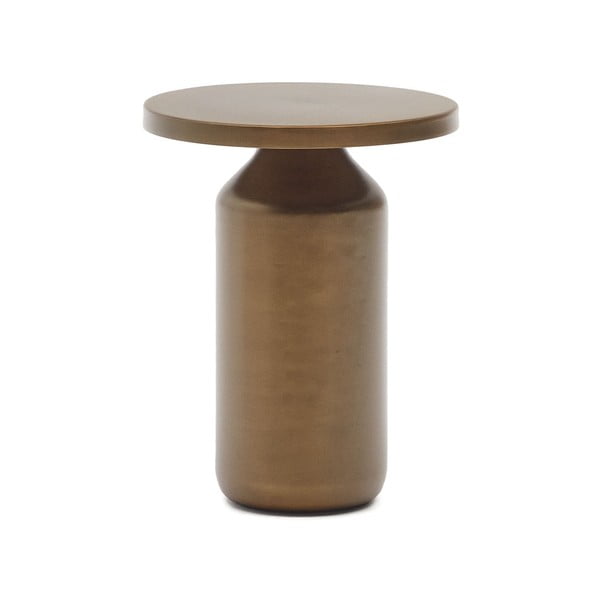Šoninis stalas iš metalo apvalios formos ø 40,5 cm Malya – Kave Home