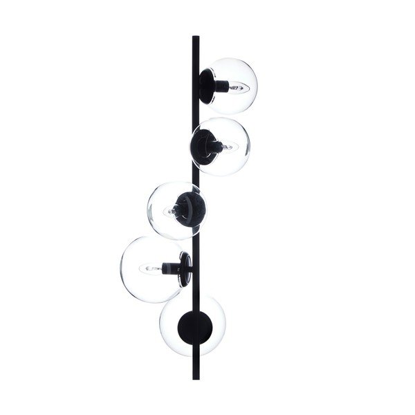 Juodas toršeras Westwing Collection Casey, aukštis 170 cm-image-2