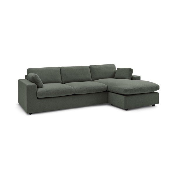 Žalios spalvos kampinė sofa Belair – Bobochic Paris-image-2