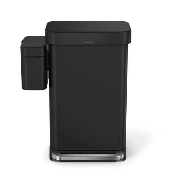 Maisto atliekų šiukšliadėžė matinės juodos spalvos 4 l – simplehuman-image-4