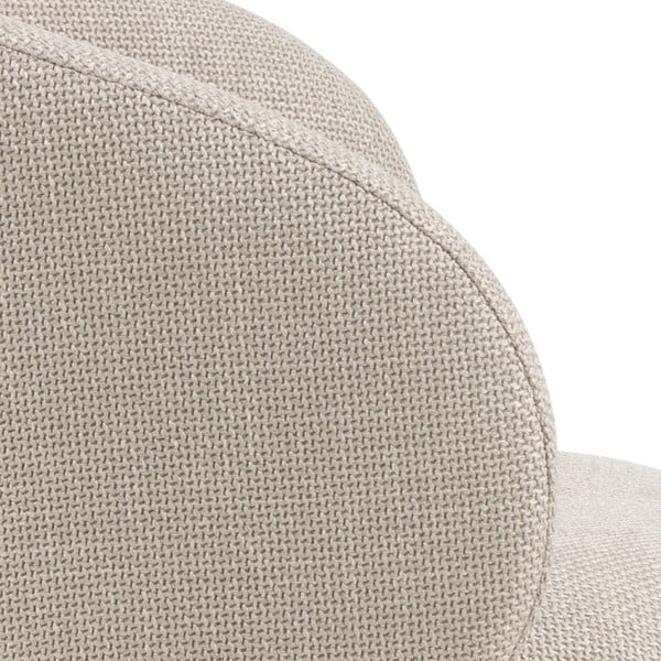 Smėlio spalvos reguliuojamo aukščio/su porankiais baro taburetė (sėdynės aukštis 86 cm) Eleanor – Actona-image-3