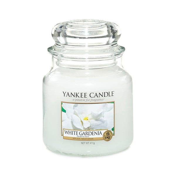 Aromatinė žvakė degimo laikas 65 h White Gardenia – Yankee Candle