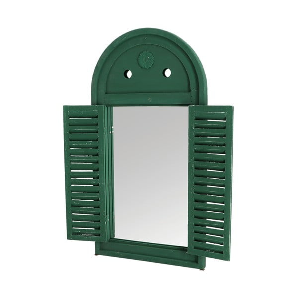 Lauko veidrodis su medžio masyvo rėmu 39x75 cm – Esschert Design-image-2