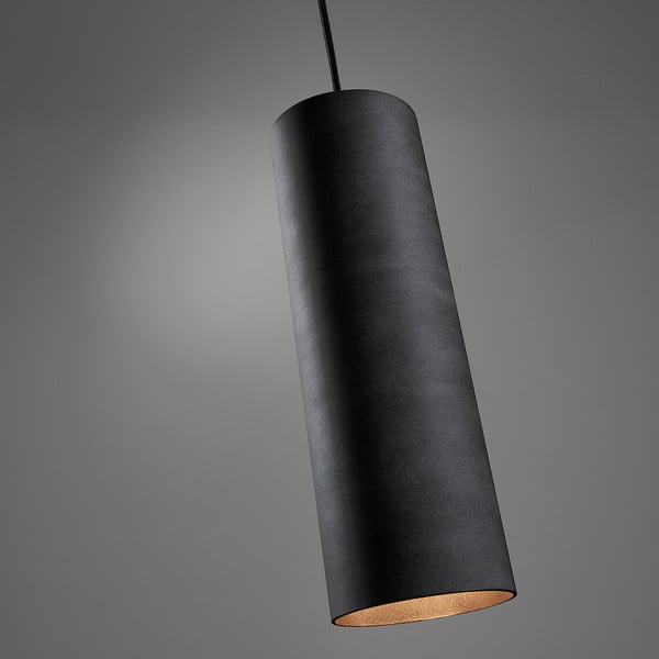 Juodas pakabinamas šviestuvas Kave Home Maude, aukštis 31 cm-image-3