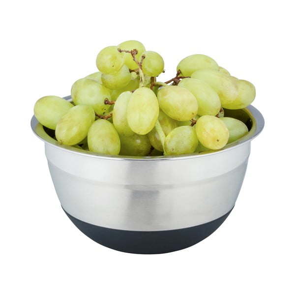 Nerūdijančio plieno dubuo su neslystančiu dugnu Wenko Black Outdoor Kitchen Aru, 600 ml-image-1