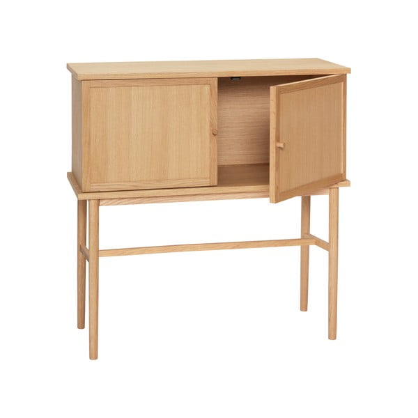 Spintelė natūralios spalvos iš ąžuolo 90x90 cm Dash – Hübsch-image-3