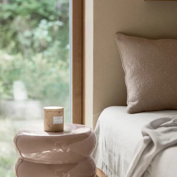 Iš keramikos apvalios formos šoninis stalas ø 34 cm Toru – Blomus-image-1