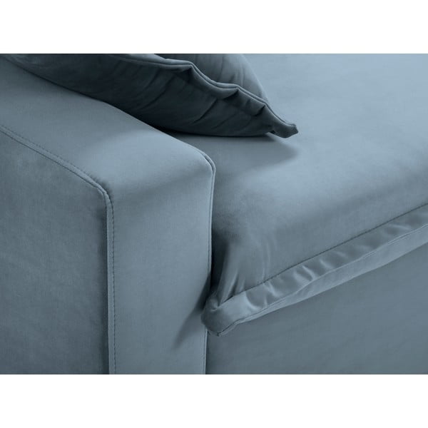 Šviesiai mėlyna sofa-lova Kooko Home Mezzo-image-1