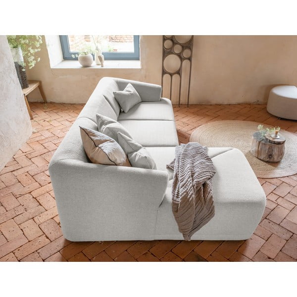 Kampinė sofa baltos spalvos – Miuform-image-3