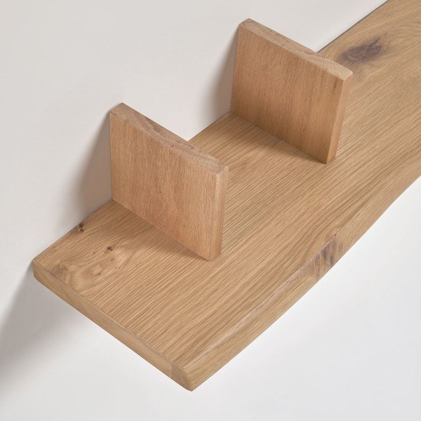Ąžuolo dekoro sieninė lentyna Kave Home Rasha-image-2