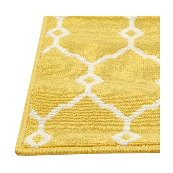 Geltonas lauko kilimas Floorita Trellis, 160 x 230 cm-image-1