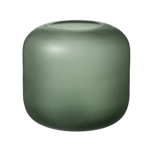 Žalio stiklo vaza "Blomus Bright", aukštis 17 cm