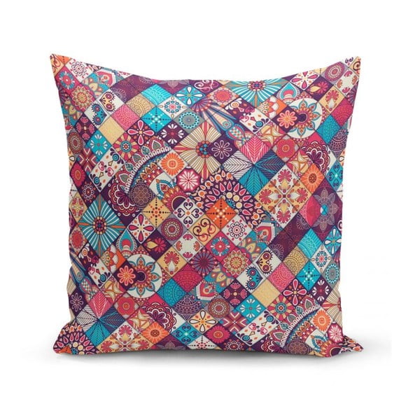 Dekoratyviniai pagalvių užvalkalai 4 vnt. 45x45 cm Mandala Tiles – Minimalist Cushion Covers-image-4