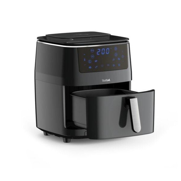 Oro gruzdintuvė juodos spalvos EASY FRY&GRILL STEAM+ FW201815 – Tefal-image-3