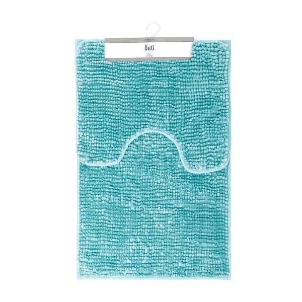 2 mėlynos spalvos vonios kilimėlių rinkinys AmeliaHome Bati